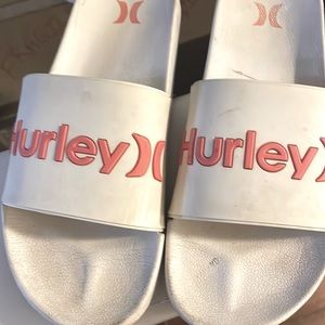 Pink and white Hurley sides$20 OFF!